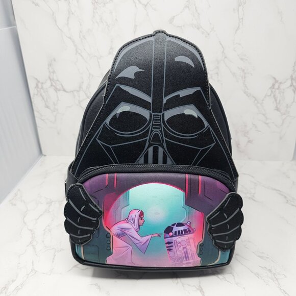 NWT Loungefly Star Wars: Darth Vader Cosplay Mini-Backpack - Picture 1 of 6